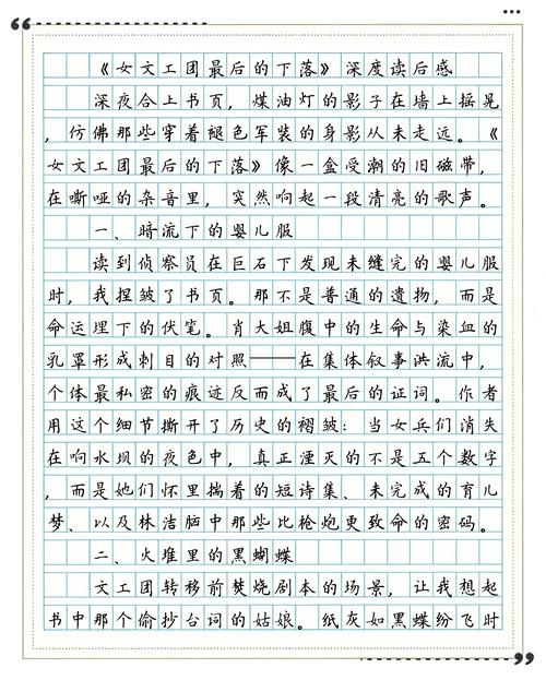 女文工团员最后下落全文在线阅读 | 结局揭秘